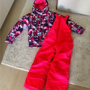 Columbia Kids Jacket and Snow Pants Set XS